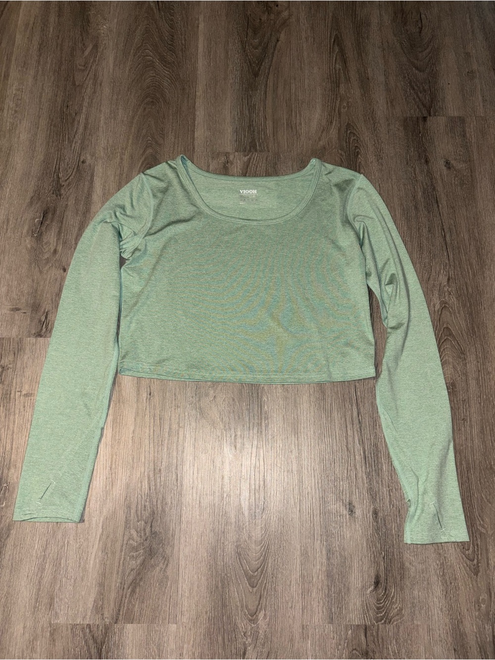 Viooh | Green Cropped Longsleeve